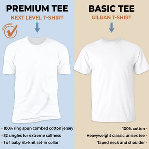 Bonne fête des pères de la part de votre fils préféré - T-shirt unisexe personnalisé pour la famille, t-shirt premium, sweat à capuche - Cadeaux de fête des pères pour papa, grand-père