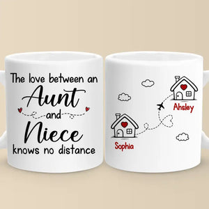 L'amour d'une tante - Mug personnalisé pour la famille - Cadeau pour les membres de la famille