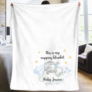 Voici ma couverture de sieste - Couverture personnalisée pour la famille - Cadeau pour les membres de la famille