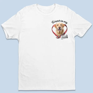 Photo personnalisée « Un compagnon est parti » - T-shirt unisexe personnalisé, sweat à capuche, sweat-shirt - Cadeau de condoléances pour les propriétaires et les amoureux des animaux