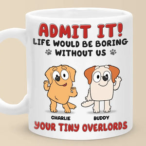 Les bisous du chiot arrangent tout ! Mug personnalisé pour chien ! Cadeau pour les propriétaires et les amoureux des animaux