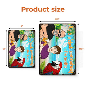 Tu es le citron vert de ma tequila - Plaque en métal personnalisée pour couple - Cadeau de pendaison de crémaillère pour mari et femme, anniversaire