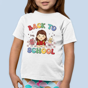 Le gamin cool est arrivé ! T-shirt enfant personnalisé ! Cadeau de rentrée scolaire pour enfant