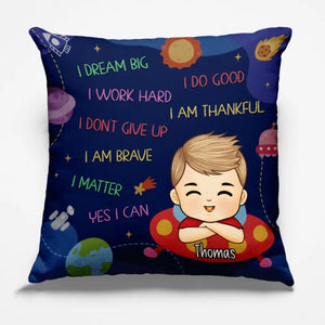 Rentrée scolaire : un look cool ! - Coussin personnalisé - Cadeau pour enfant, rentrée scolaire