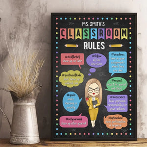 Enseigner est le plus grand acte d'optimisme - Affiche verticale personnalisée pour enseignant - Cadeau pour enseignant