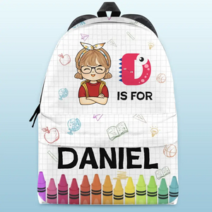 C'est bien d'être soi-même - Sac à dos personnalisé pour enfant - Cadeau de rentrée scolaire pour enfant