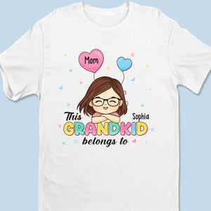 Ce petit-enfant appartient à - T-shirt enfant personnalisé - Cadeau pour enfant