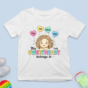 Ce petit-enfant appartient à - T-shirt enfant personnalisé - Cadeau pour enfant