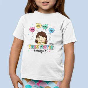Ce petit-enfant appartient à - T-shirt enfant personnalisé - Cadeau pour enfant