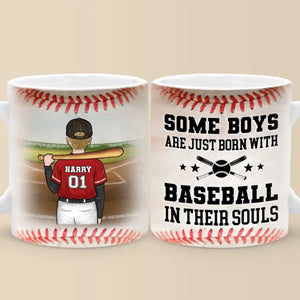 Perfectionnez vos compétences, libérez-vous des victoires - Tasse personnalisée pour toute la famille - Cadeau pour les membres de la famille, les joueurs de baseball et les amateurs de baseball