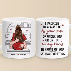 Te tenir la main est l'une de mes activités préférées - Mug personnalisé pour couple - Cadeau pour mari et femme, anniversaire