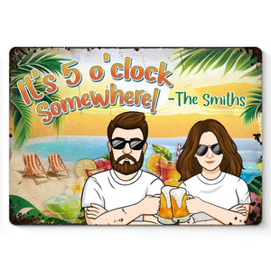 Tu es le gin de mon tonic - Plaque en métal personnalisée pour couple - Cadeau de pendaison de crémaillère pour mari et femme, anniversaire