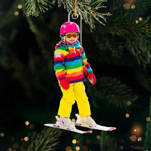 Photo personnalisée « Ne dites jamais jamais » - Décoration personnalisée en acrylique - Cadeau de Noël pour les amateurs de sport et les sportifs