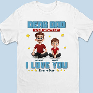 T-shirt unisexe personnalisé, haut de gamme, sweat à capuche, inspiré de l'amour et du rire, pour la famille, pour la fête des pères, pour papa ou grand-père.