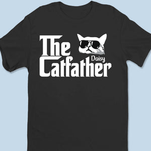 T-shirt unisexe personnalisé « Boss Of The Litter » pour chat, haut de gamme, sweat à capuche – Cadeau pour papa, propriétaires d'animaux et amoureux des animaux