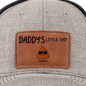 Fier créateur du chaos depuis sa naissance - Chapeau personnalisé en cuir avec patch - Fête des pères, cadeau pour papa, grand-père