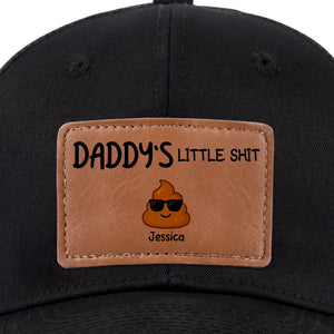 Fier créateur du chaos depuis sa naissance - Chapeau personnalisé en cuir avec patch - Fête des pères, cadeau pour papa, grand-père