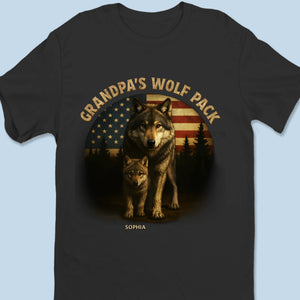 Pack Strong, Papa Stronger - Family Personalized Custom Unisex T-shirt, Premium T-shirt, Hoodie - Father's Day, Gift For Dad, Grandpa