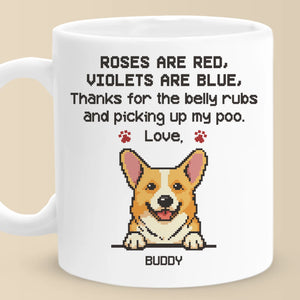 Mug personnalisé - Cadeaux d'anniversaire personnalisés pour les amoureux des chiens, papas et mamans - Élever les esprits, remuer les queues