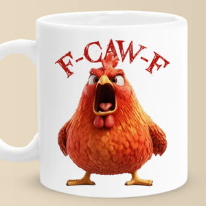 Custom Mug - Personalized Funny Gifts For Best Friends, Family, Coworker, Work Bestie - My Resting Squawk Face
