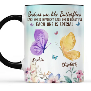 Custom Accent Mug - Personalized Best Friend Birthday Gifts For Women, Besties, Sisters, BFF - Some Bonds Need No Words