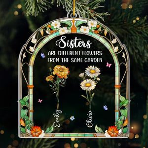 Custom Acrylic Ornament - Personalized Best Friend Christmas Birthday Gifts For Women, Besties, Sisters, BFF - Together We Create Joy