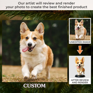 Custom Photo Shaped Acrylic Keychain - Personalized Birthday Gifts For Dog Cat Lovers, Dog Dad And Mom, Cat Owners - Pets Make Life Better