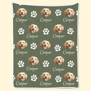 Custom Photo Dog & Cat Blanket - Personalized Birthday Gifts For Dog Cat Lovers, Dog Dad And Mom, Cat Owners - Cozy Nights, Furry Dreams