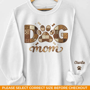 Custom Unisex Sweater, Hoodie With Design On Sleeve - Personalized Birthday Gifts For Dog Cat Lovers, Dog Dad And Mom, Cat Owners - Fur Ever Loved