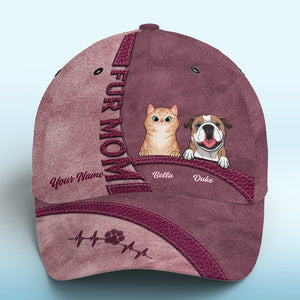 La vie est meilleure avec un chien rose ! Casquette personnalisée pour chien, imprimé intégral, classique ! Nouveauté, cadeau pour les propriétaires et les amoureux des animaux.