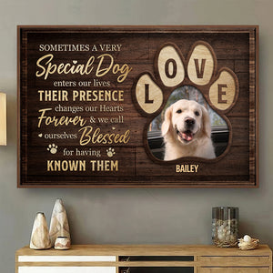 Tu étais mon préféré ! Bonjour ! Affiche horizontale personnalisée ! Télécharger une image, cadeau pour les amoureux des animaux