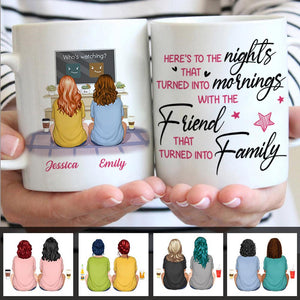Bestie - Friends That Turned Into Family - Personalized Mug.