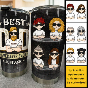 Meilleur papa de tous les temps - Gobelet personnalisé - Cadeau pour papa