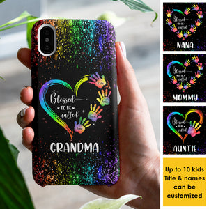Heureux d'être appelé grand-mère - Cadeau pour maman, grand-mère - Coque de téléphone personnalisée