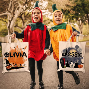 Prêt pour Halloween - Sac fourre-tout personnalisé - Cadeau pour vous-même, cadeau d'Halloween
