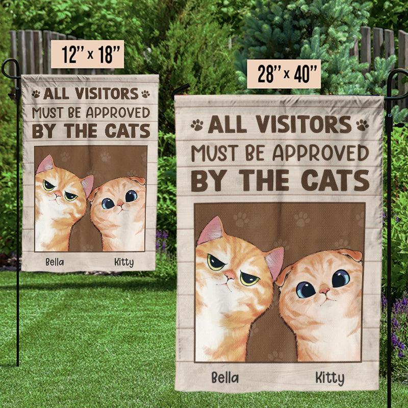 Les chats de votre région - Drapeau personnalisé pour chat - Cadeau pour les amoureux des animaux