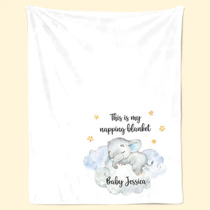 Voici ma couverture de sieste - Couverture personnalisée pour la famille - Cadeau pour les membres de la famille