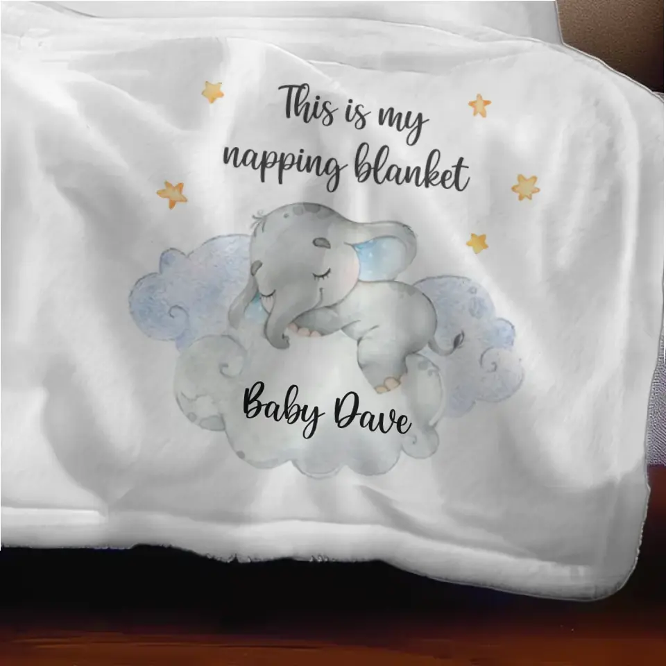 Voici ma couverture de sieste - Couverture personnalisée pour la famille - Cadeau pour les membres de la famille