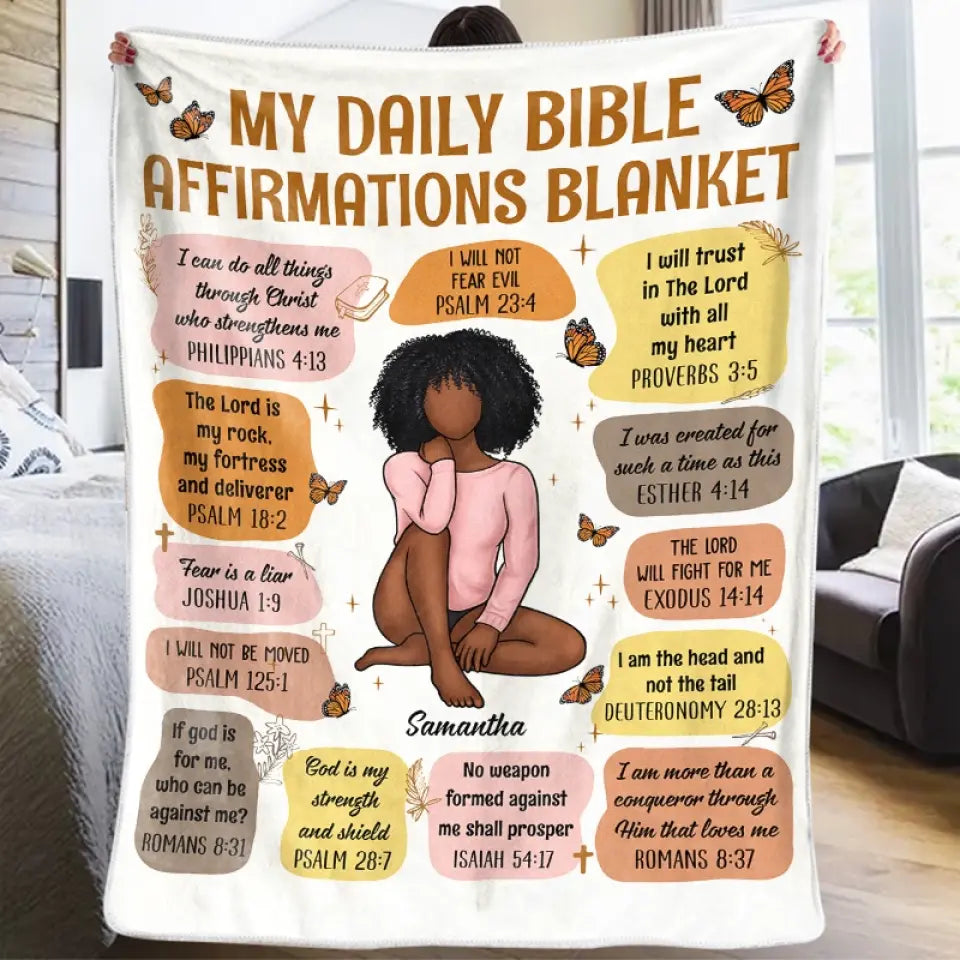 Ma Bible quotidienne - Couverture personnalisée pour le yoga - Cadeau pour les amateurs de yoga