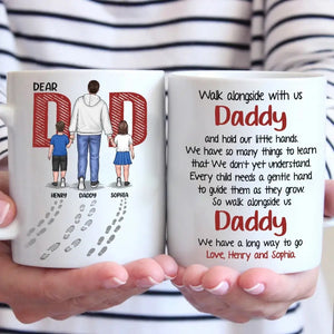 Nous avons encore un long chemin à parcourir - Mug personnalisé pour la famille - Fête des pères, cadeau pour papa