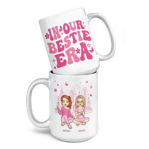 À l'ère de nos sœurs - Mug personnalisé Bestie - Cadeau pour meilleures amies, meilleures amies, sœurs
