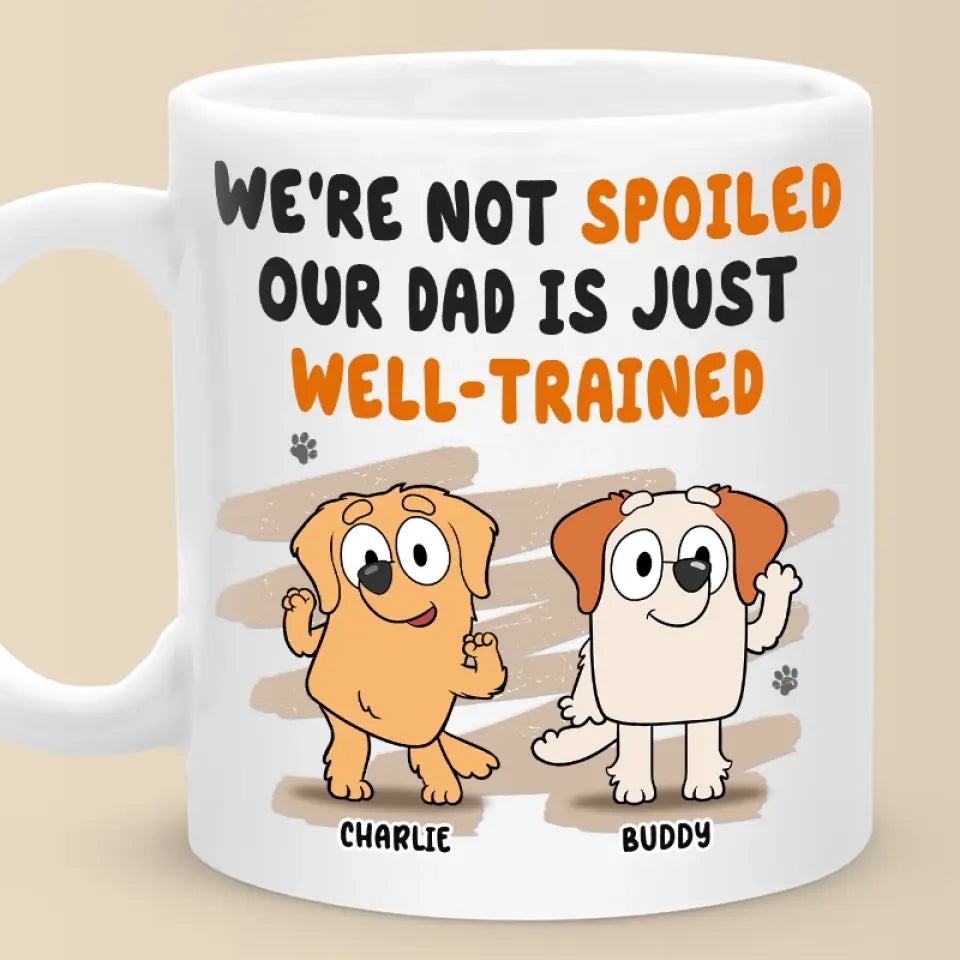 L'amour d'un chiot est une véritable bénédiction - Mug personnalisé pour chien - Cadeau pour les propriétaires d'animaux et les amoureux des animaux