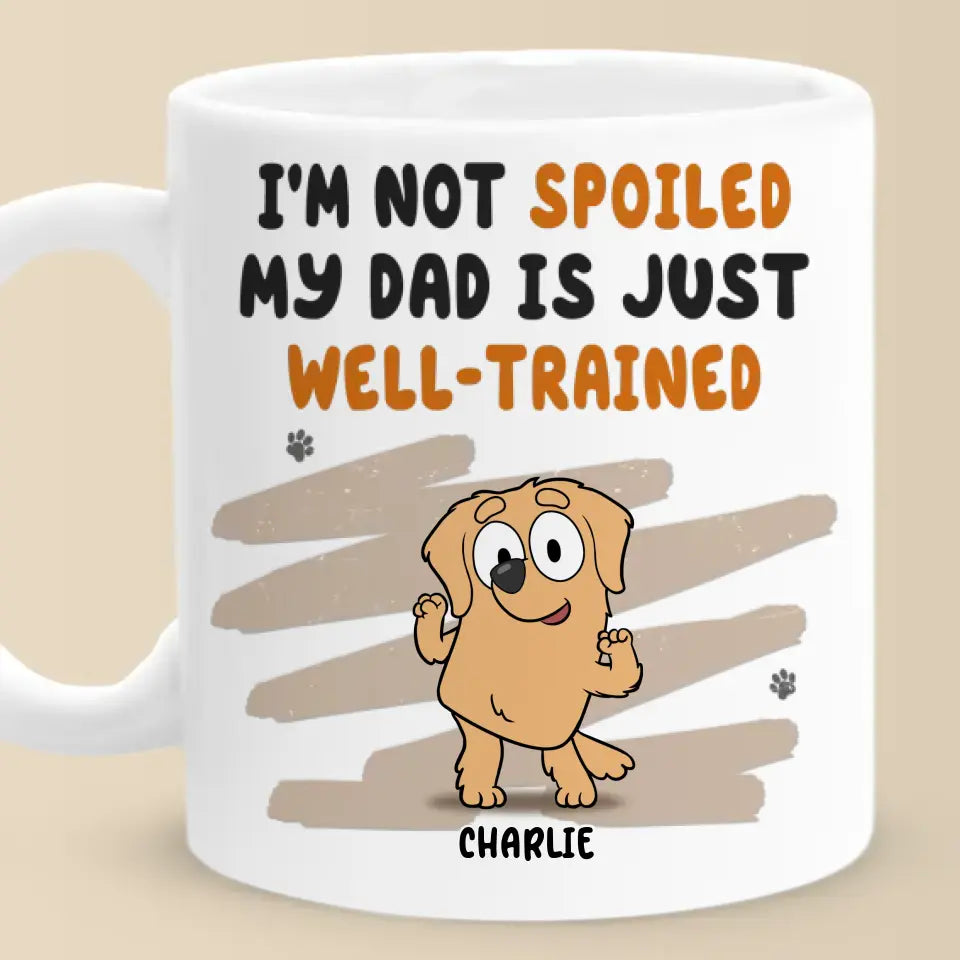 L'amour d'un chiot est une véritable bénédiction - Mug personnalisé pour chien - Cadeau pour les propriétaires d'animaux et les amoureux des animaux