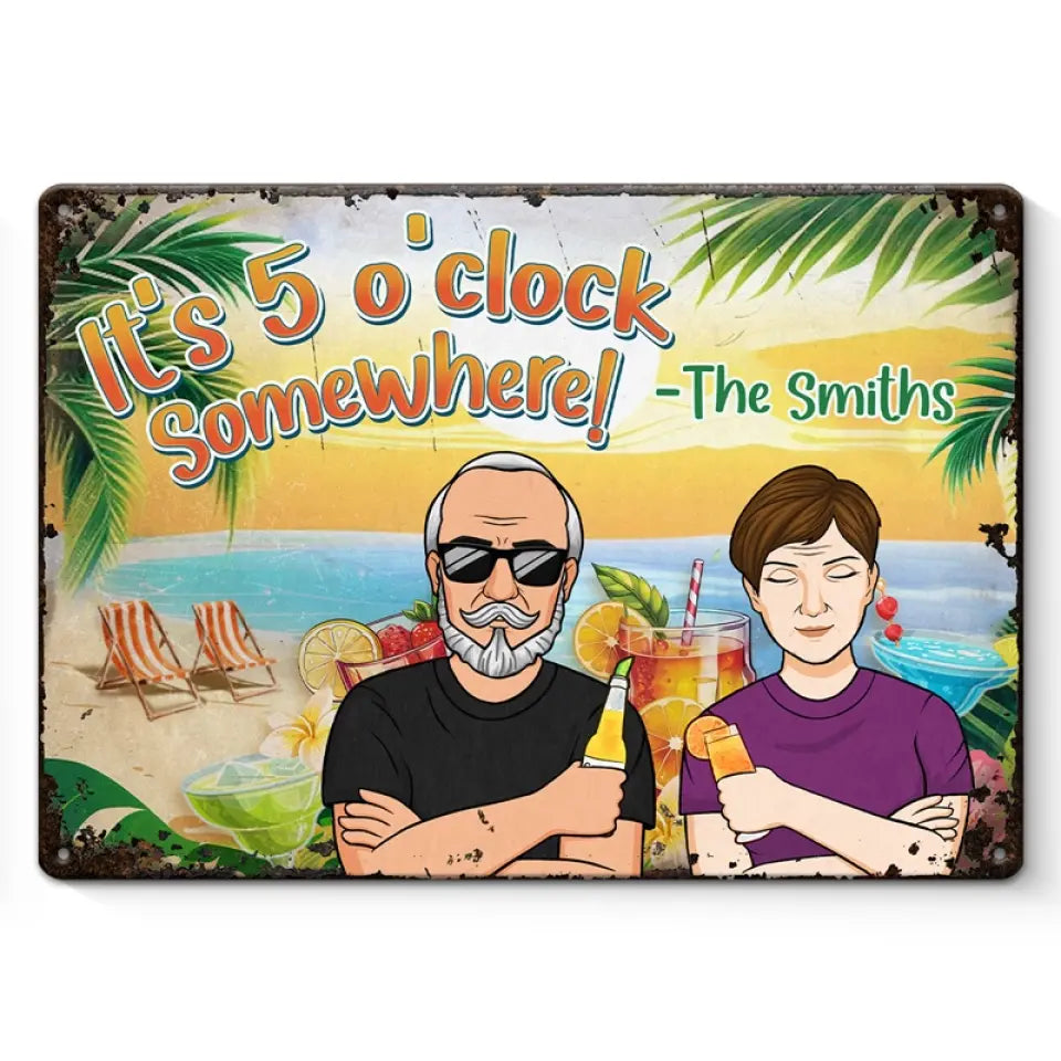 Tu es le gin de mon tonic - Plaque en métal personnalisée pour couple - Cadeau de pendaison de crémaillère pour mari et femme, anniversaire