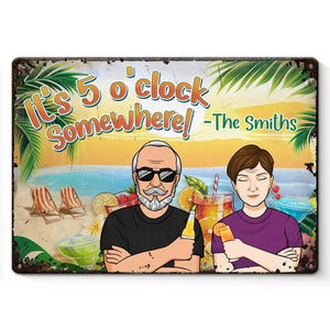 Tu es le gin de mon tonic - Plaque en métal personnalisée pour couple - Cadeau de pendaison de crémaillère pour mari et femme, anniversaire