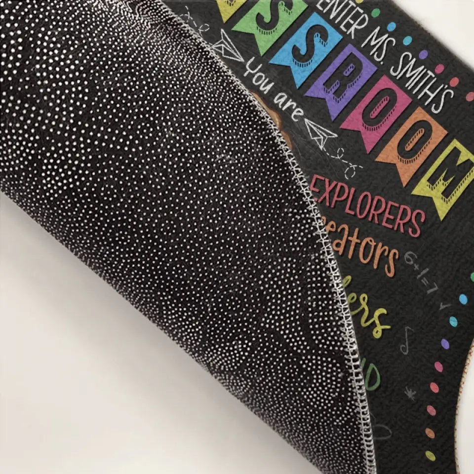 Tu es la raison pour laquelle je suis ici - Tapis décoratif personnalisé pour la maison - Cadeau de pendaison de crémaillère pour enseignant