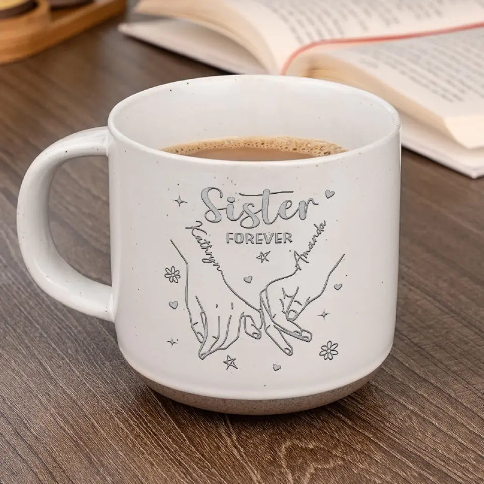 Meilleure amie pour toujours - Mug personnalisé en céramique - Cadeau pour meilleures amies, meilleures amies, sœurs