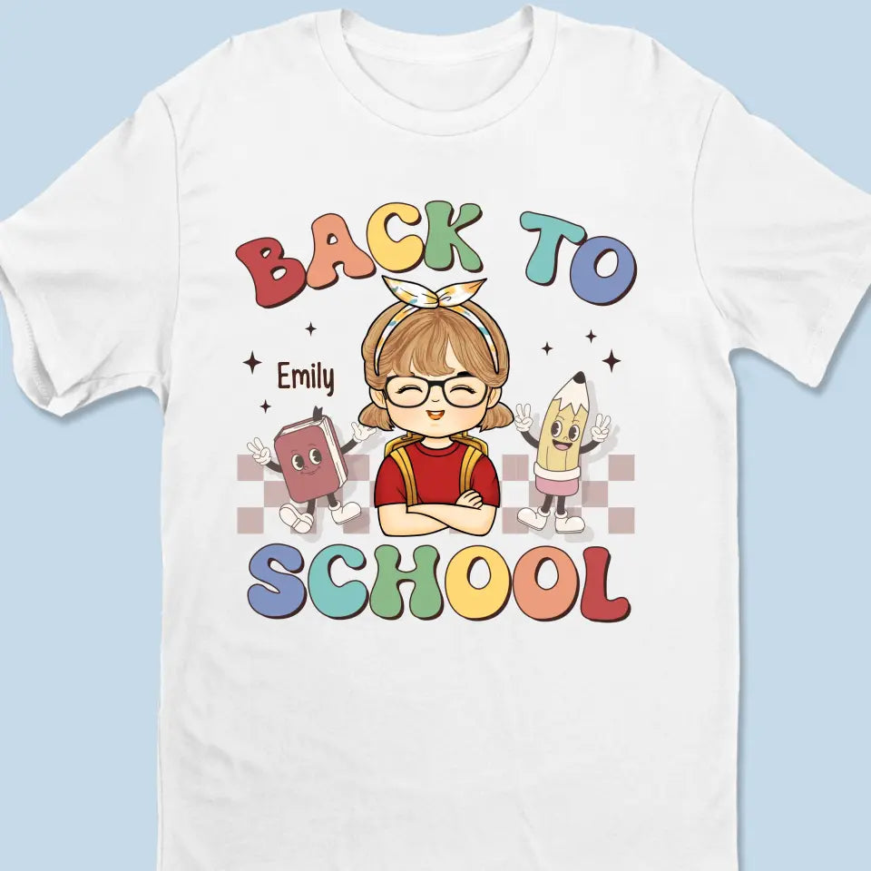 Le gamin cool est arrivé ! T-shirt enfant personnalisé ! Cadeau de rentrée scolaire pour enfant