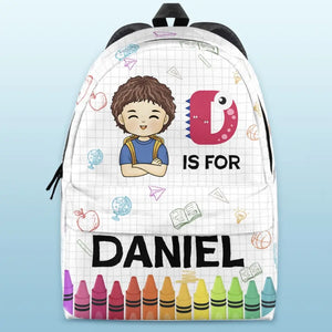 C'est bien d'être soi-même - Sac à dos personnalisé pour enfant - Cadeau de rentrée scolaire pour enfant