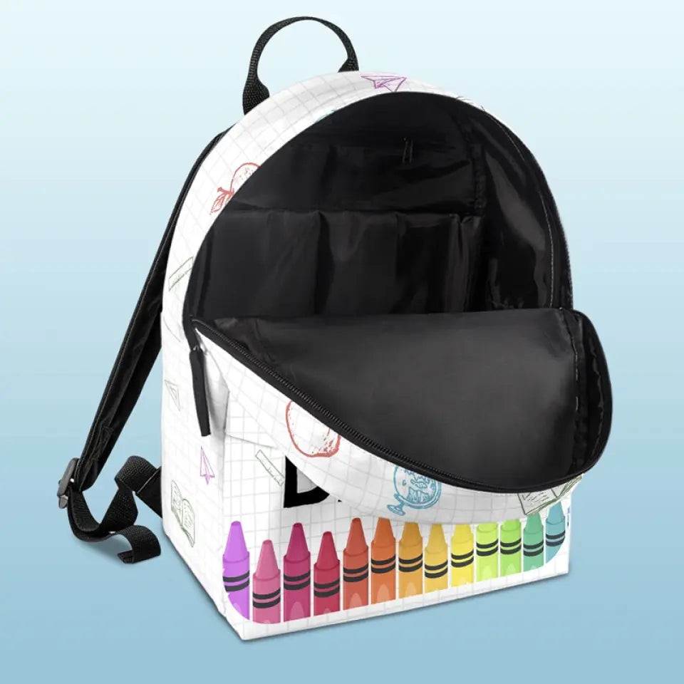 C'est bien d'être soi-même - Sac à dos personnalisé pour enfant - Cadeau de rentrée scolaire pour enfant